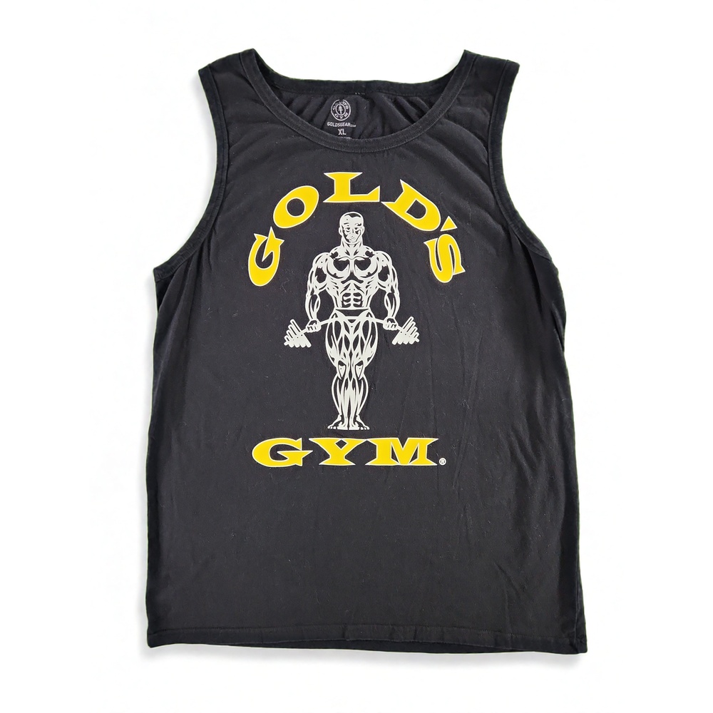 Gold's Gym Muscle Joe Tank Top Mens XL Cotton Sleeveless Graphic Training
